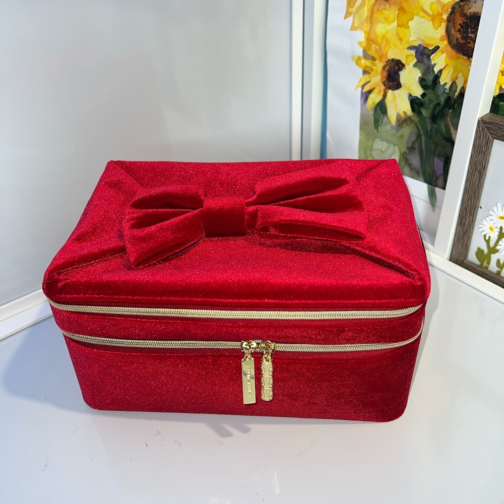 Estee Lauder Red Velvet Bag